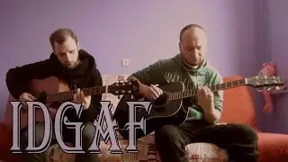 Dua Lipa - IDGAF (acoustic guitar cover, tabs)