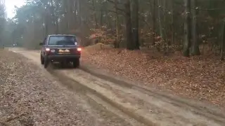 1JZ jeep gravel launch