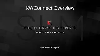 KWConnect Overview 2019 10 16