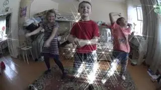 GANGNAM STYLE - children горностай (русская версия)