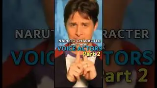 Naruto voice actor’s in DUB #shorts #anime #naruto #sasuke #kakashi #sakura #madara