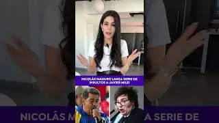Nicolás Maduro lanza serie de insultos a Javier Milei. #ecuador #noticias