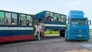 How Passengers Ride the Weirdest Bus in Cuba