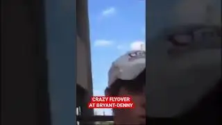 KC-135 & F-16 flyover at Bryant Denny Stadium (2005)