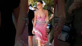 Miss Bella Hadid - the prettiest girl I’ve ever seen 😍🤍 #bellahadid #keffiyah #celebrity #shorts