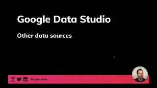 Overview of other Google Data Studio data sources