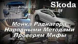 Skoda: Мойка Радиатора Своими Руками. Проверка Мифов. Часть 1 (2024)