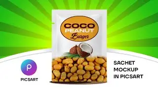 How to Make a Sachet Mockup in PicsArt