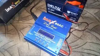 How to charge a battery with the iMAX B6AC universal charger and similar devices. Instructions.