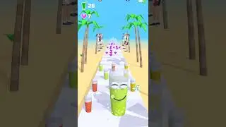 Juice Run 3D All Level Game Play #youtubeshorts #shortfeed #viral #shorts