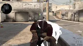 playing some csgo hvh (Merry christmas.)