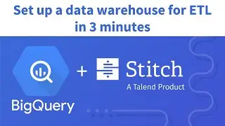 Setting up Google BigQuery as a data warehouse in minutes