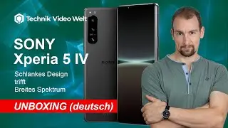 Sony Xperia 5 IV - Unboxing (deutsch) • 📱 📦 🆕