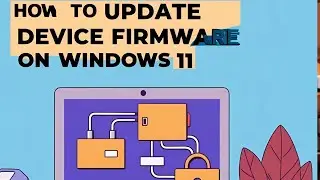 How to Update Device Firmware on Windows 11