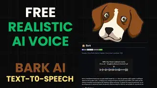 BARK AI! FREE AI Voice - Best Open Source AI Text-to-Speech That Can Sing and Laugh! 