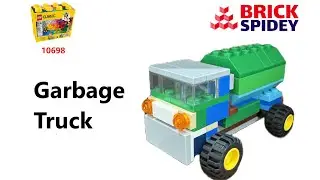 How to make a Garbage Truck 청소차 using Lego Classic 10698