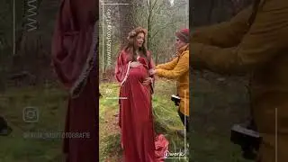 Schwangerschaftsfotografie im Wald
