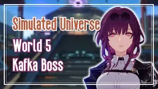 World 5 Simulated Universe Kafka Boss [Preservation Path, lvl 50 chars] | Honkai: Star Rail