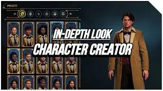 An In-Depth Look At HOGWARTS LEGACY Character Creator (PlayStation 5)