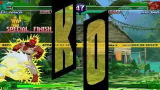 Street Fighter Alpha 3 - Double double KO - Bl vs Ak
