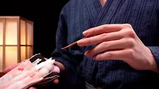 [ASMR]細かく丁寧に耳垢を取りぞいてもらえる夏の耳かき専門店 - Ear Cleaning - Japanese Summer Nights 2024(No Talking)