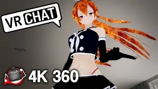4K 360 VR Lap Dance [Down Low] - VRChat Full Body Tracking Dancing Highlight
