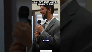 Ansar Patel asked about the Quran in the bible | Dr. Sabeel Ahmed