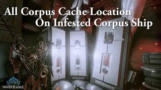 Warframe | All Resource Cache Location On Infested Corpus Ship (Hive Sabotage)