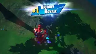 Fortnite 2:4 Iron Man Victory Royale 2 (Using Iron Man's Repulsors)