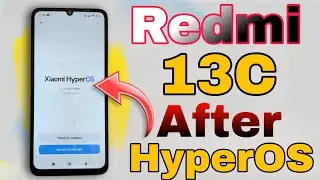 Redmi 13C After HyperOS update new features ,  System stability  and more