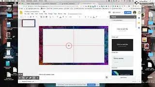 Creating your own Google Slide Background