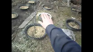 Пробежимся по оттаяному огороду в курятник//НОВОСЕЛЬЕ + ТРЕТИЙ ВЫВОДОК ПТЕНЦОВ