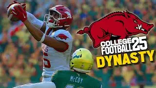 BONKERS 4th Quarter!!! | College Football 25 Arkansas Dynasty