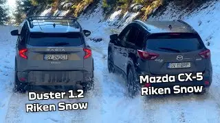 Dacia Duster 4x4 VS Mazda CX-5 2.5 AWD Snow Offroad