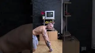 Jednoduchý cvik na odstranění hrbu na zádech !