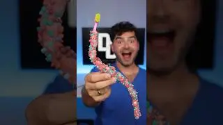 Freeze Dried Toothbrush!? Clip: @spaceagesnacks