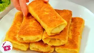 If you have 3 potatoes 😋 Just mix the potatoes and eggs! Grandma's recipe surprised everyone!