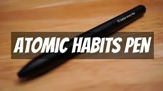 Best Bullet Journaling Pen? Atomic Habits Baronfig Squire Review
