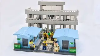 Joint Security Area (Panmunjom) Brick Model