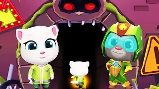 Eco Angela Vs Planet Power Tom - Talking Tom Gold Run Vs Talking Tom Hero Dash