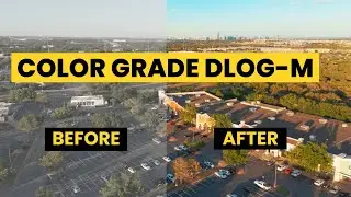 DJI Mini 4 Pro: How To Color Grade DLog-M
