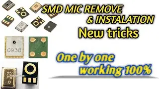 Smd mic remove & installation easy method/ smd mic ko kese badle / how to change smd mic 🔥🔥🔥