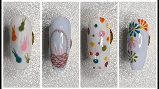 Easter Nail art compilation 2024 part 2 || How to do simple and easy nails at home