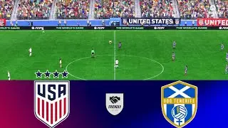 FC 24:  USWNT vs. CA TENERIFE (w) | Sep 10, 2024 | Friendly Match | PS5 Gameplay