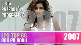 Największe przeboje roku 2007 - Lista Przebojów Trójki rok po roku