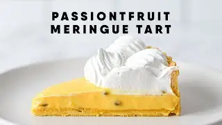 Passionfruit Meringue Tart!