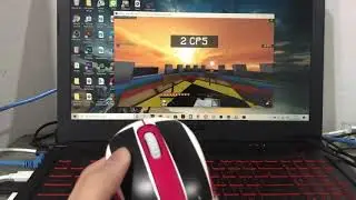1 click 5 cps new clicking method? or my left click office mouse got crashed