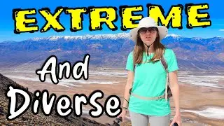 Death Valley California [4K UHD] | Badwater Basin | Mosaic & Golden Canyons | Ubehebe Crater