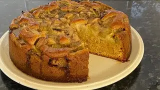 Rhubarb & Ginger Cake