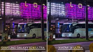 Samsung Galaxy S24 Ultra vs Xiaomi 14 Ultra Low Light Camera Comparison!